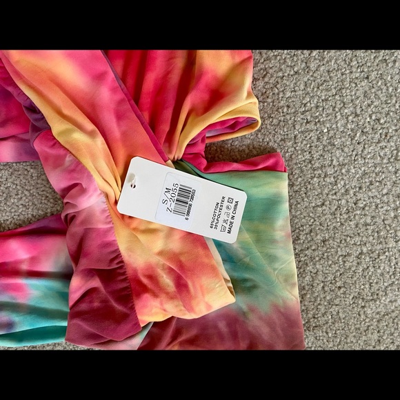 Tie Dye Leggings Womens SZ SM/MED Yoga Pants - Picture 5 of 10